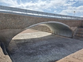 Subsecretario de Obras Públicas inauguró el Puente Matilla