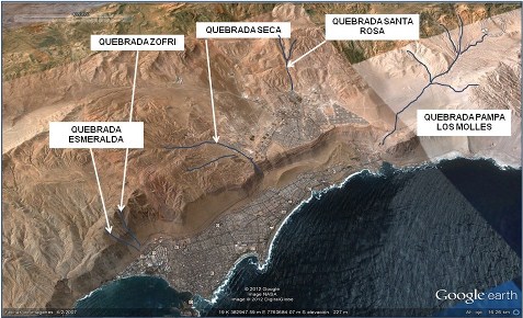 MOP expone primer Avance de Estudio por “Riesgos Aluvionales en Iquique y Alto Hospicio”