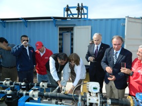 MOP inicia Puesta Marcha del Sistema de Agua Potable Rural de Chanavayita