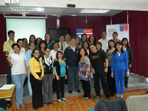 Funcionarios MOP Tarapacá realizan taller de nutrición y vida saludable