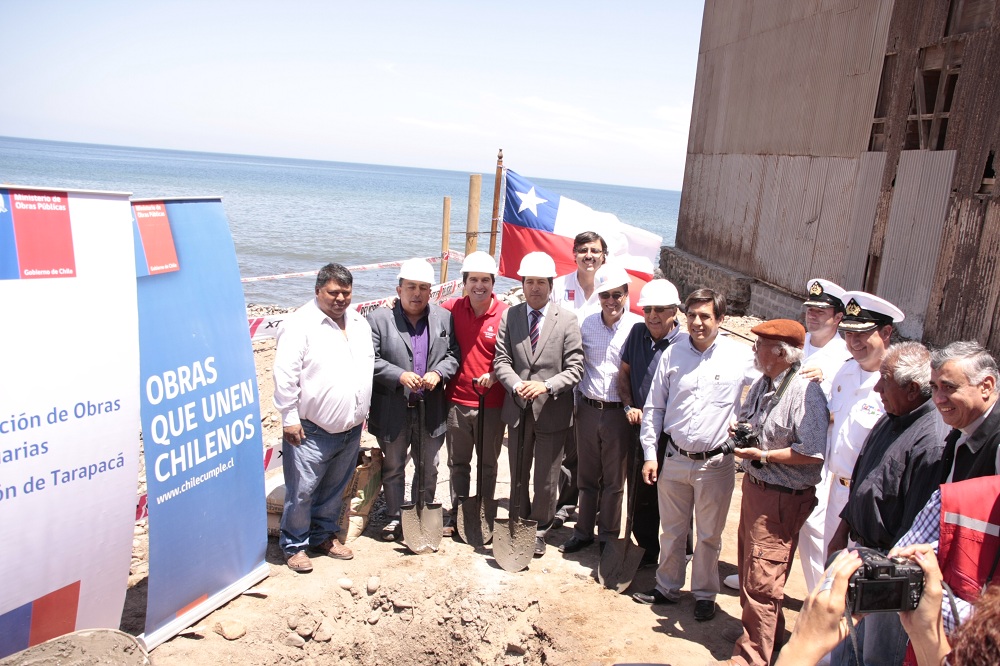 Gobierno invertirá 2 mil millones de pesos en recuperar el borde costero de Pisagua