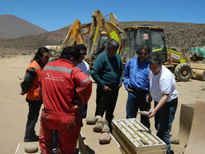 MOP inspecciona sector para embalse de Camiña