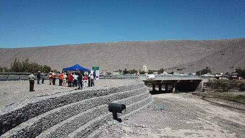 Entregan a la comunidad obras para asegurar la conectividad en la Quebrada de Tarapacá