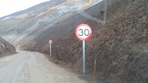 MOP autoriza uso de Ruta de la Sal A-750 para tránsito de vehículos con precaución
