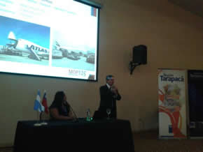 MOP expone en Ferinoa de Salta proyectos regionales