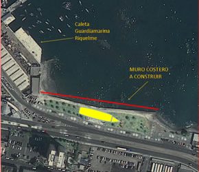 Se adjudican obras de construcción de Muro costero para Museo Corbeta Esmeralda