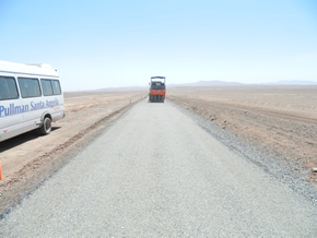 MOP trabaja en obras de conservación de ruta a Huatacondo